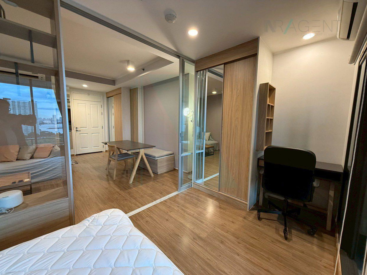 picture 🔺 For Rent Condo U DELIGHT RESIDENCE RIVERFRONT RAMA 3 Building 1, Floor 19,1 bed room, Room size 41 sqm - 6/8