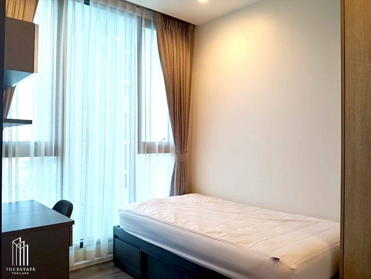 รูป For rent Whizdom Essence ใกล้ BTS ปุณณวิถี ชั้นสูง วิวโล่ง 51.6 sq.m. 2 bedroom @35,000 Baht - รูปที่ 3/8