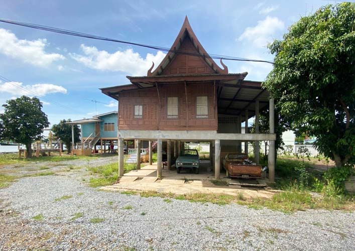 รูป L-112 : ที่ดินริมแม่น้ำเจ้าพระยา + ถมแล้ว 613 ตร.วา ซ.บางกระบือ 5  ใกล้วัดโบสถ์ สามโคก ปทุมธานี - รูปที่ 18/32