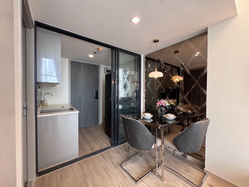 picture For rent, The Rich Rama 9 - duplex type, fully furnished, closed to ARL/MRT. Ready to move in - 7/9