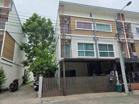 B1001 ให้เช่าทาวน์เฮ้าส์ 3 ชั้น โครงการวิลเลตซิตี้ ซอยพัฒนาการ32