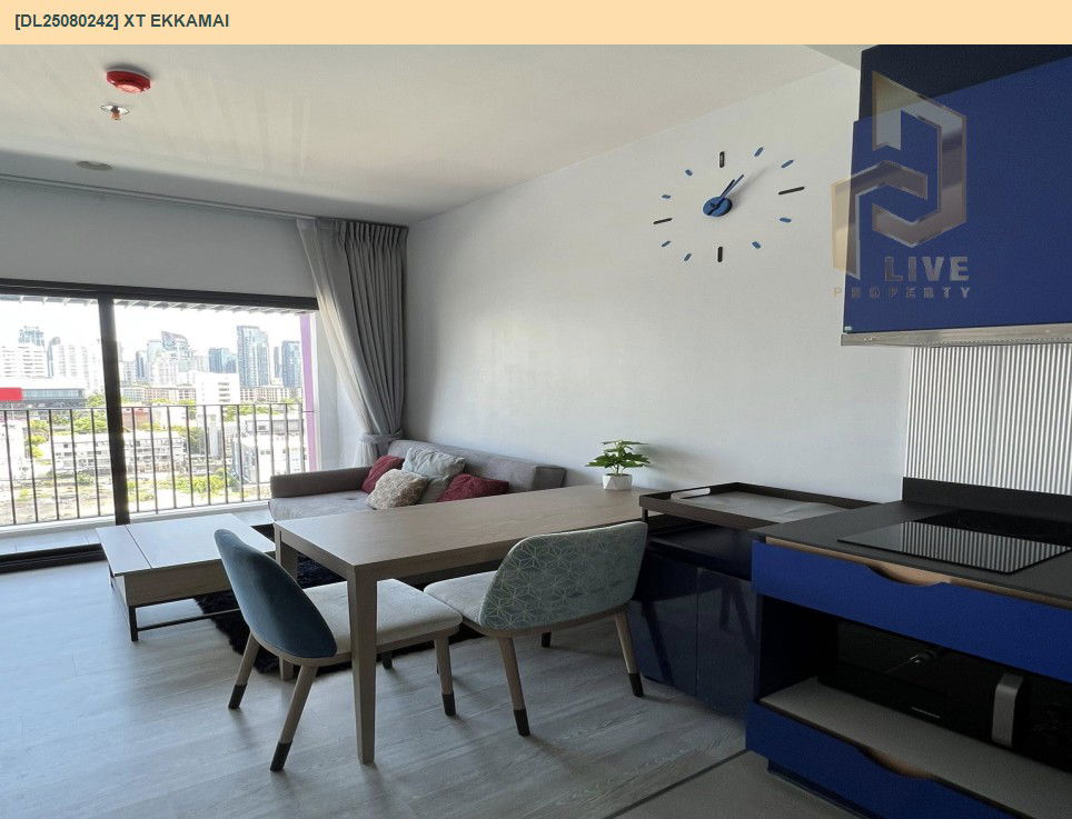picture DL25080242 Condo for rent, XT EKKAMAI near BTS Ekkamai, ready to move in, call urgently 0656133286 LineID @655ebbvc - 6/12
