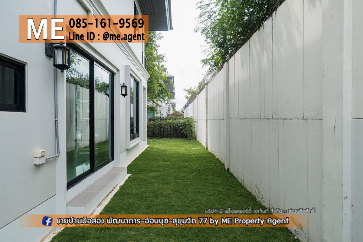 รูป ให้เช่า บ้านเดี่ยว หมู่บ้านเศรษฐสิริ พัฒนาการ 87 หลังมุม บ้านใหม่ พร้อมสวนส่วนตัว  โทร  085-1619569 (RBK12-62) - รูปที่ 3/32