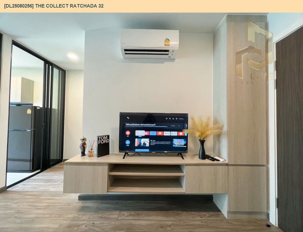 picture DL25080256 Condo for rent, The Collect Ratchada 32 near MRT ลาดพร้าว, ready to move in, call urgently 0656133286 LineID @655ebbvc - 4/9