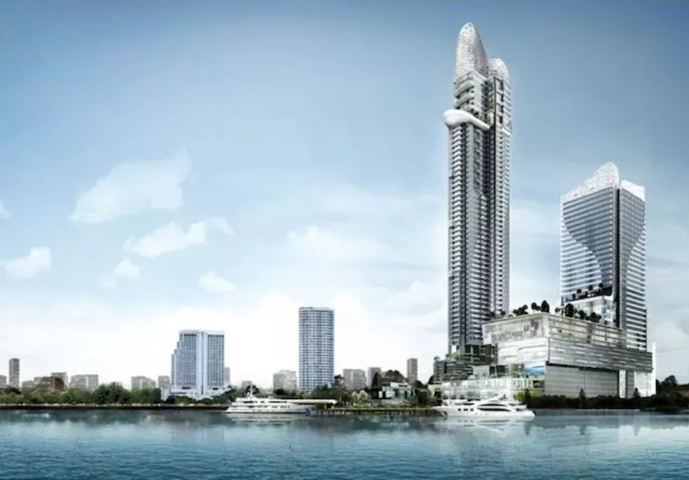 รูป ขาย Penthouse สุดหรู Canapaya Residences วิวแม่น้ำเจ้าพระยา ชั้น 42-43 เนื้อที่ 307.98 ตารางเมตร 4 ห้องนอน 5 ห้องน้ำ ราคา 85 ลบ.* - รูปที่ 14/15