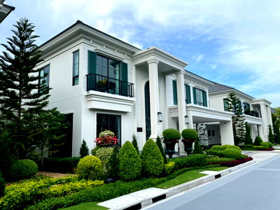 ขายบ้านเดี่ยว : ซื้อลงทุน Yield 7-8% คุ้มยิ่งกว่าคุ้ม บ้านตัวอย่างแต่งสวย พร้อมเข้าอยู่ เศรษฐสิริ บางนา กม.10 ทำเลศักยภาพ Community ที่ดีที่สุดย่านบางนา