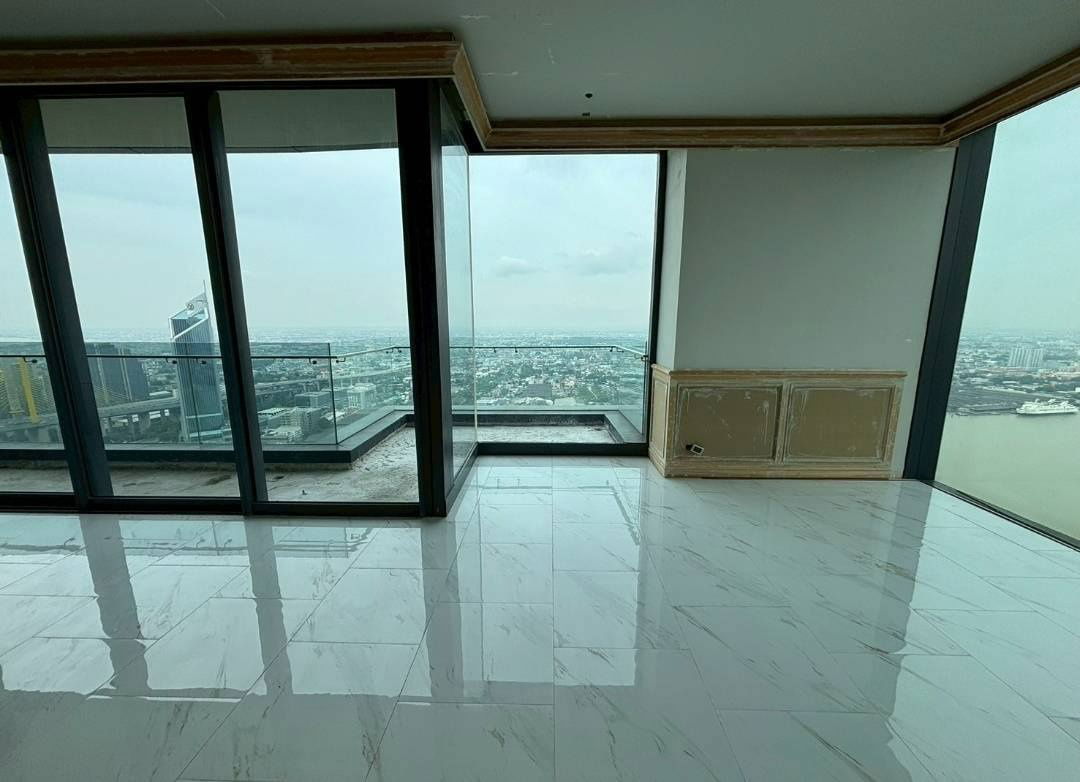 รูป ขาย Penthouse สุดหรู Canapaya Residences วิวแม่น้ำเจ้าพระยา ชั้น 42-43 เนื้อที่ 307.98 ตารางเมตร 4 ห้องนอน 5 ห้องน้ำ ราคา 85 ลบ.* - รูปที่ 10/15