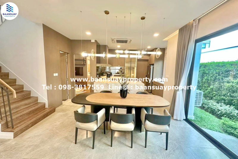 รูป ให้เช่า บ้านเดี่ยว 2 ชั้น มัณฑนา บางนา กม.15 บ้านใหม่ไม่เคยเข้าอยู่ - รูปที่ 3/15