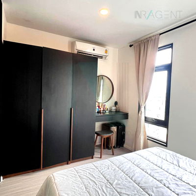 Condos for sale MRT Thailand Cultural Centre : 🔺 For Sell Condo ASPIRE ASOKE - RATCHADA Building B, Floor 8,1 bed room, Room size 30 sqm