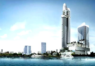ขายคอนโด : ขาย Penthouse Canapaya Residences ชั้น 42-43 เนื้อที่ 73.87 ตารางเมตร 1 ห้องนอน 2 ห้องน้ำ ราคา 18.5 ลบ.*