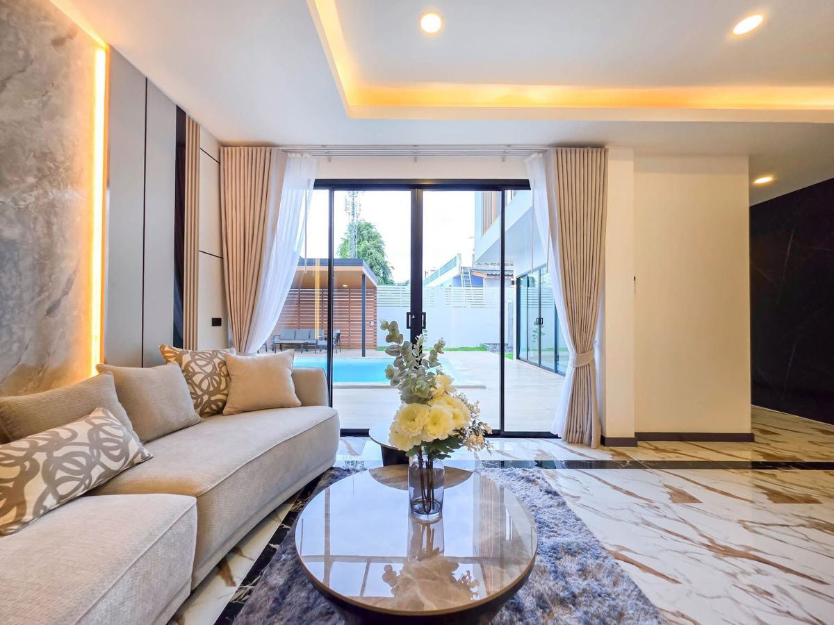 รูป ขายบ้านพลูวิลล่า สไตล์ โมเดิร์น เอกมงคล เทพประสิทธิ์ 23.9 ล้าน - รูปที่ 22/50