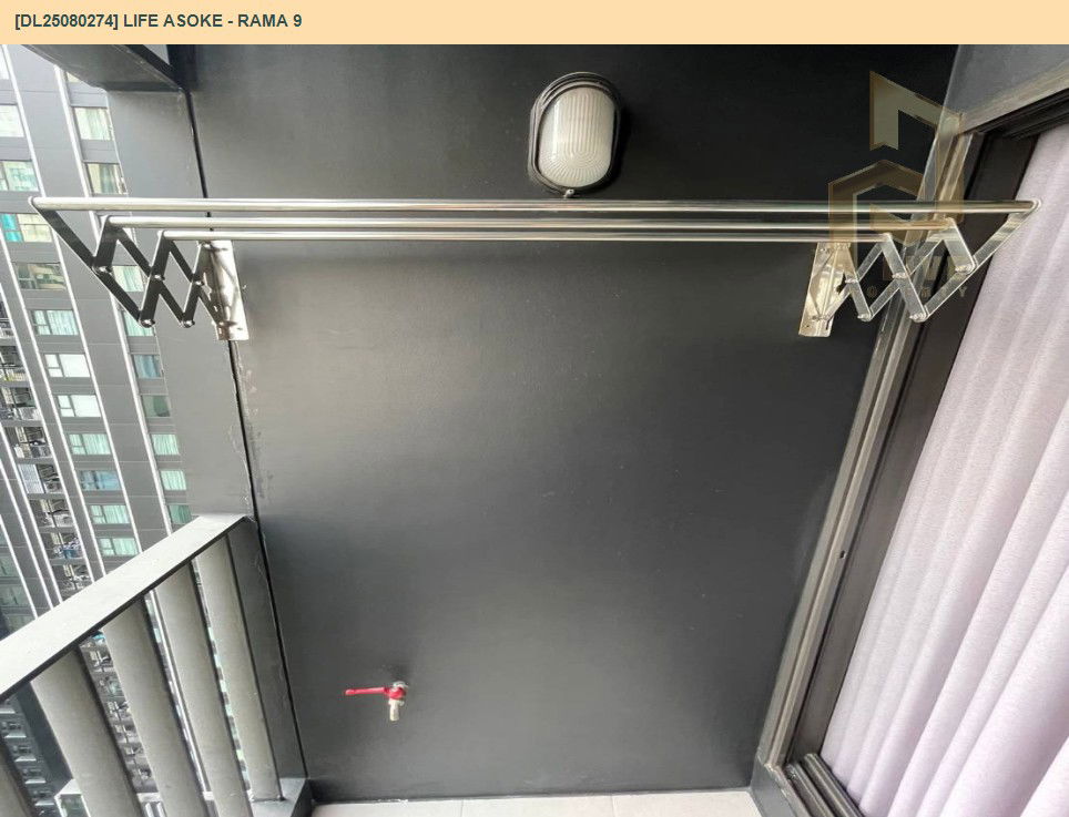 รูป DL25080274 ให้เช่าคอนโด ไลฟ์ อโศก - พระราม 9 (Life Asoke - Rama 9) ใกล้ MRT พระราม 9 พร้อมเข้าอยู่ โทรด่วน 0638692663 LineID @655ebbvc - รูปที่ 12/14