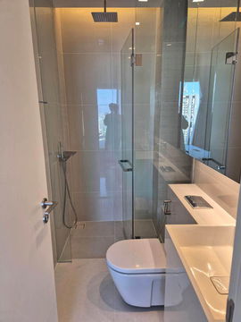 📌 For Rent Condo THE SAINT RESIDENCES Building A, Floor 40,1 bed room, Room size 30 sqm