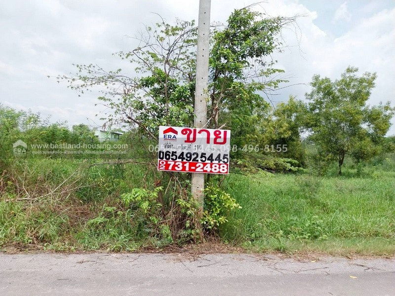 รูป ขายที่ดินเปล่า 110 ตรว. ซ.เลียบวารี31 หนองจอก เหมาะสร้างบ้านอยู่อาศัย ถนนปูนสาธารณะ หน้าหันทิศตะวันออก - รูปที่ 12/26