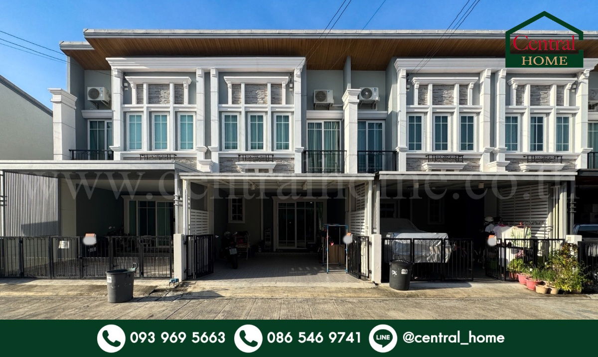 รูป ทาวน์โฮม โกลเด้น นีโอ สุขุมวิท - ลาซาล บ้านสวยพร้อมอยู่ - รูปที่ 1/20