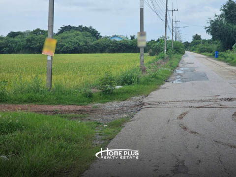 รูป ที่ดินในถนนสหพร ใกล้มหาวิทยาลัยราชภัฏสวนสุนันทา นครปฐม เนื้อที่ 399 ตารางวา - รูปที่ 8/14