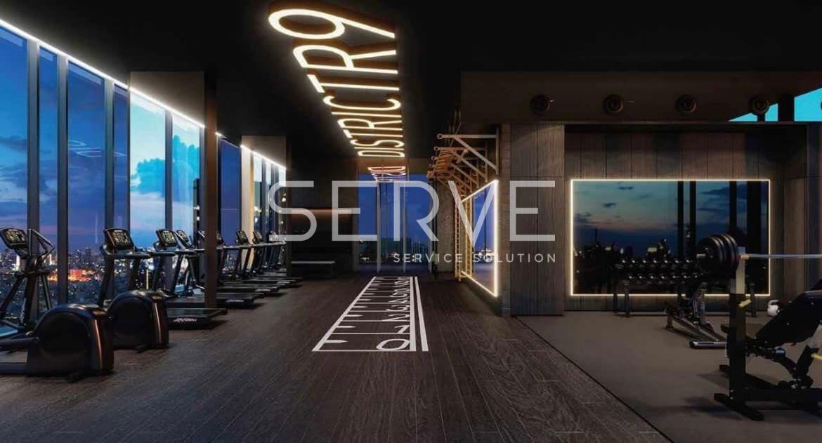 รูป 🔥ขายดาว์น ห้องใหม่ 1นอน วิวดี ตำแหน่งเลิศ คอนโดทำเลดีในย่านรัชดา เดินทางง่ายใกล้ MRT พระราม 9   @ NUE District R9  - รูปที่ 4/5