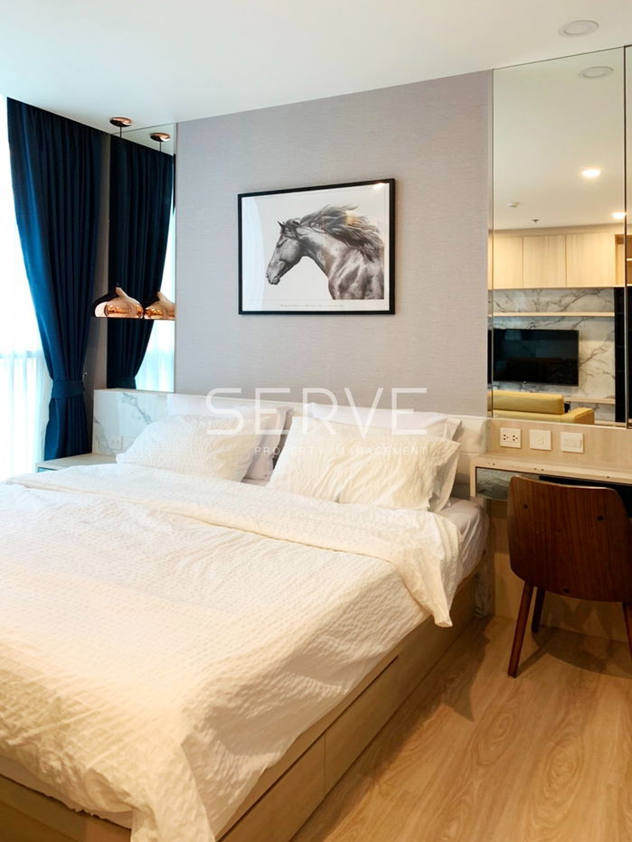 picture Corner Unit 2 Beds Nice Room Fully furnished Good Location Close to  MRT Thailand Cultural Centre Station, 80 m. @ Noble Revolve Ratchada - 6/7