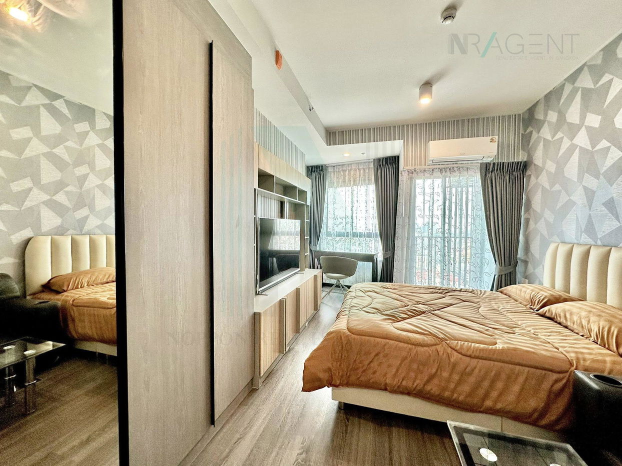 picture For Rent Condo IDEO RAMKHAMHAENG LAM SALI STATION Building 1, Floor 22,Studio, Room size 25.00 sqm - 4/8