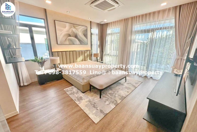 รูป ให้เช่า บ้านเดี่ยว 2 ชั้น มัณฑนา บางนา กม.15 บ้านใหม่ไม่เคยเข้าอยู่ - รูปที่ 6/15