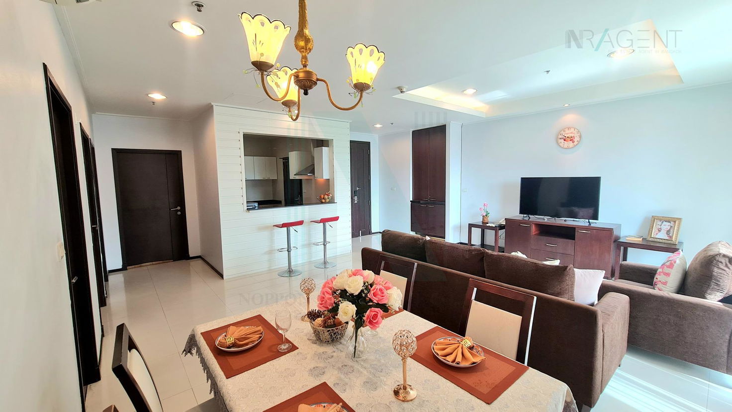 picture For Rent Condo PIYATHIP PLACE Building 1, Floor 16,3 bed room, Room size 173 sqm - 2/8