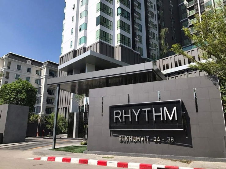 picture  For rent ✨ Rhythm Sukhumvit 36 - 38   🔥 Line ID @034etfin 📲 1 bedroom 1 bathroom ✨ BTS Thonglor 350 metres 💚 - 10/14