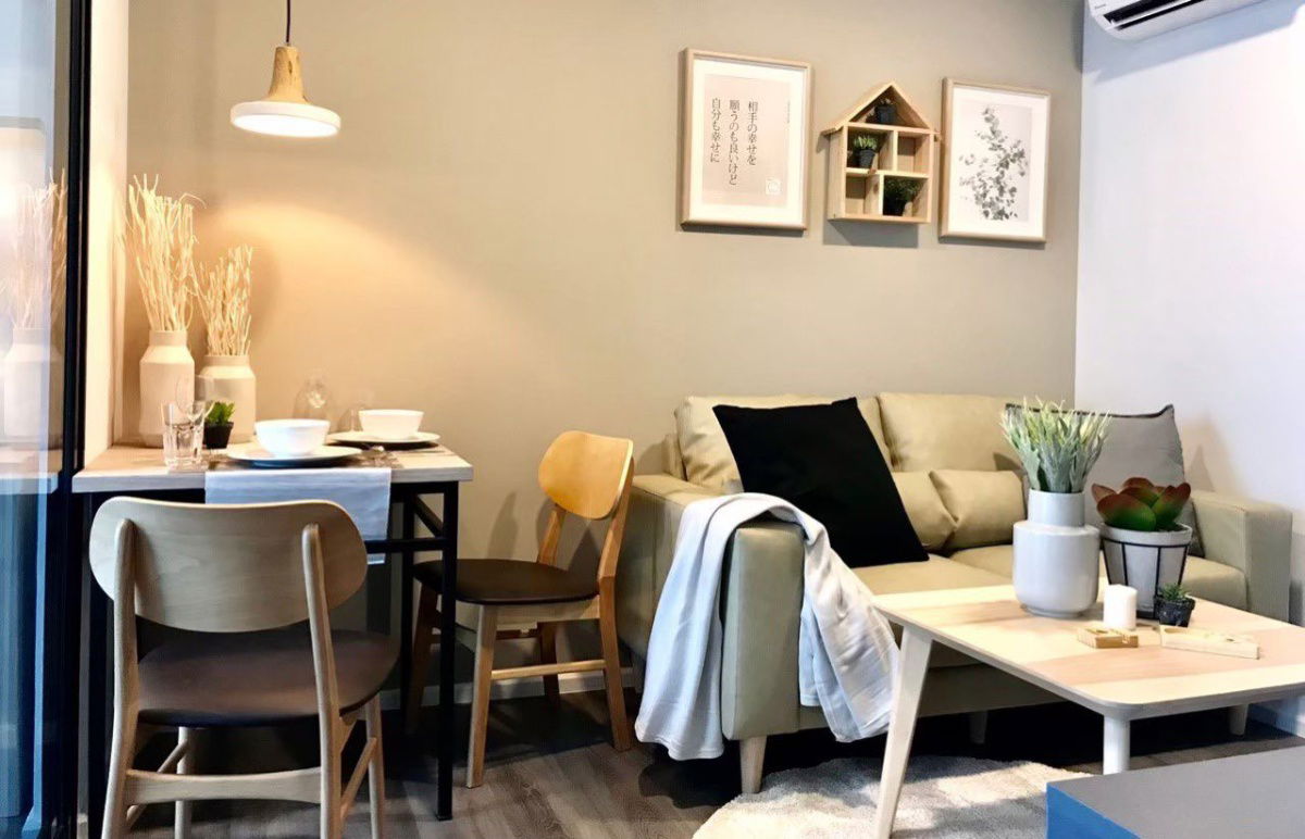 picture Selling Condo Notting Hill Jatujak-Interchange, a low-rise condo with appliances and full furniture. Ready to move in immediately. - SW002835 - 3/10