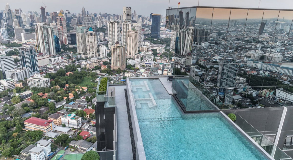 picture Nice Room 1 Bed 1 Work Room High Fl. 15+ Good Location Close to BTS Chong Nonsi 600 m. at Knightsbridge Prime Sathorn Condo / For Sale - 3/8
