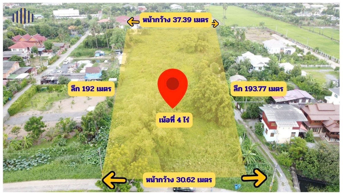 รูป ขายที่ดินบางคูวัดเหนือ พัฒนาได้หลากหลาย ทำเลเชื่อมต่อถนน 345 ถนนราชพฤกษ์ ถนนปทุมธานี ใกล้แยกบางคูวัด ที่ดินบน 4 ไร่ 1 งาน 12 ตร.วา - รูปที่ 1/3