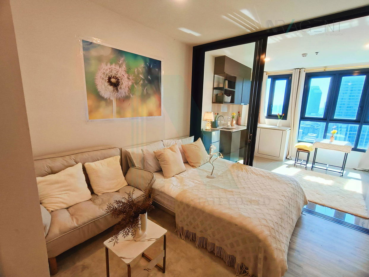 picture 🚩 For Rent Condo XT HUAIKWANG Building A, Floor 23,1 bed room, Room size 33.00 sqm - 6/8