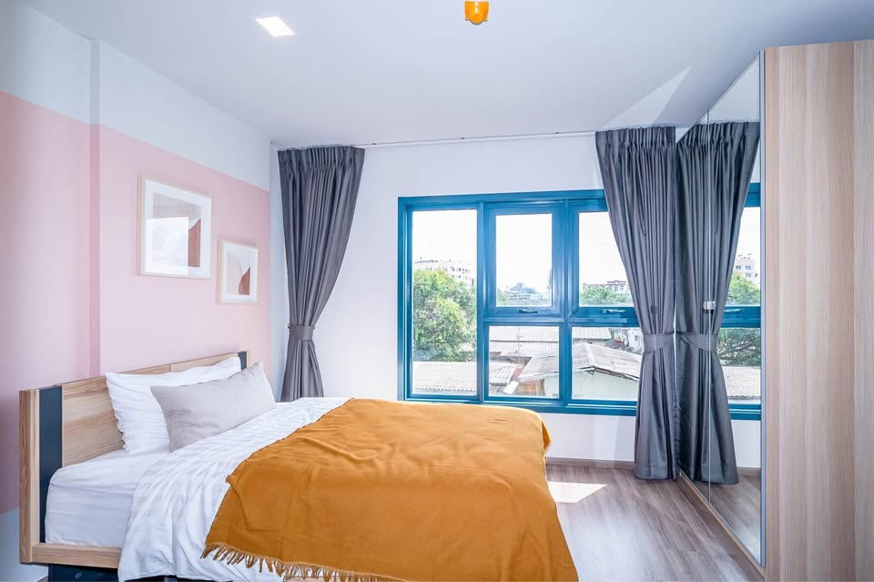 รูป ให้เช่าคอนโด The Base Sukhumvit 50 ใกล้ BTSอ่อนนุช 2นอน 58ตรว. ห้องสวย ตึก A - รูปที่ 8/14