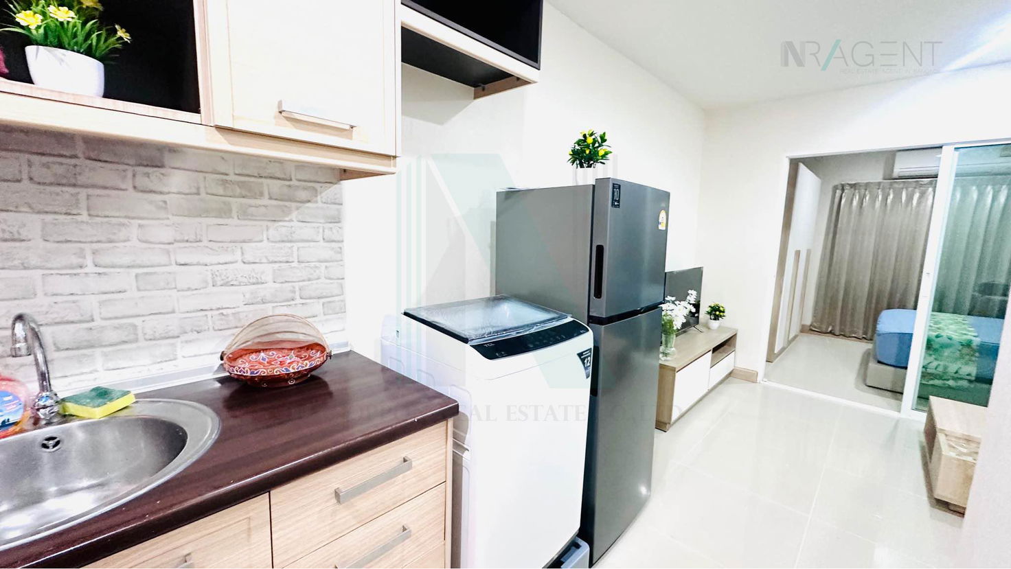 picture 🎉 For Sell Condo METRO PARK SATHORN PHASE 2 Building H, Floor 3,1 bed room, Room size 30 sqm - 3/8