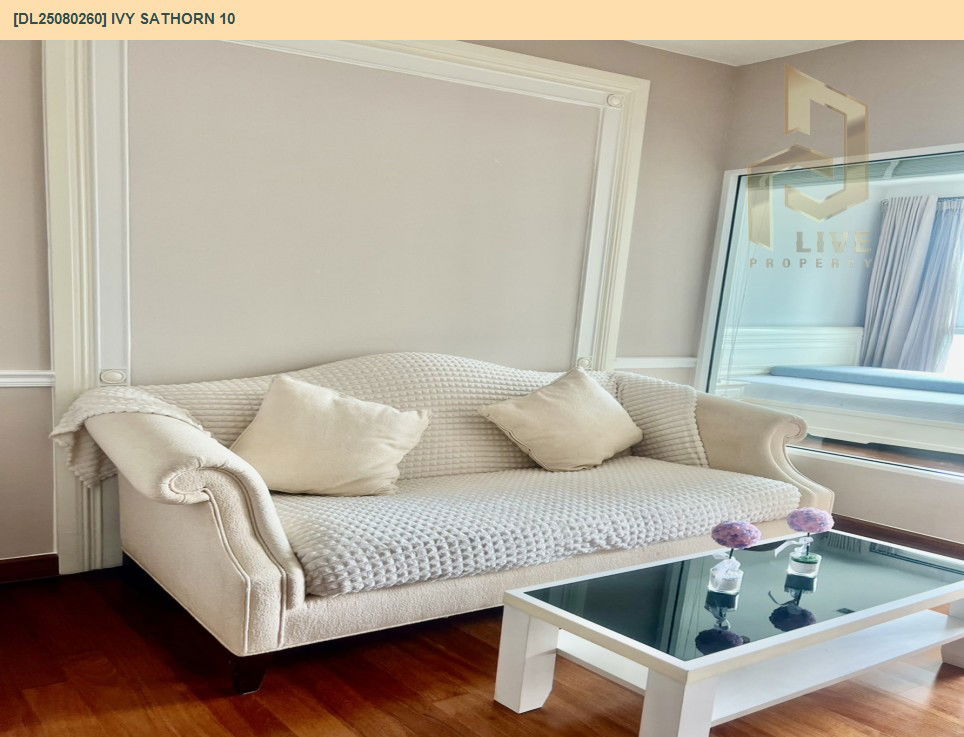 รูป MDL25080260 ให้เช่าคอนโด ไอวี่ สาทร 10 (Ivy Sathorn 10) ใกล้ BTS ช่องนนทรี พร้อมเข้าอยู่ โทรด่วน 0638692663 LineID @534wlwof - รูปที่ 2/14