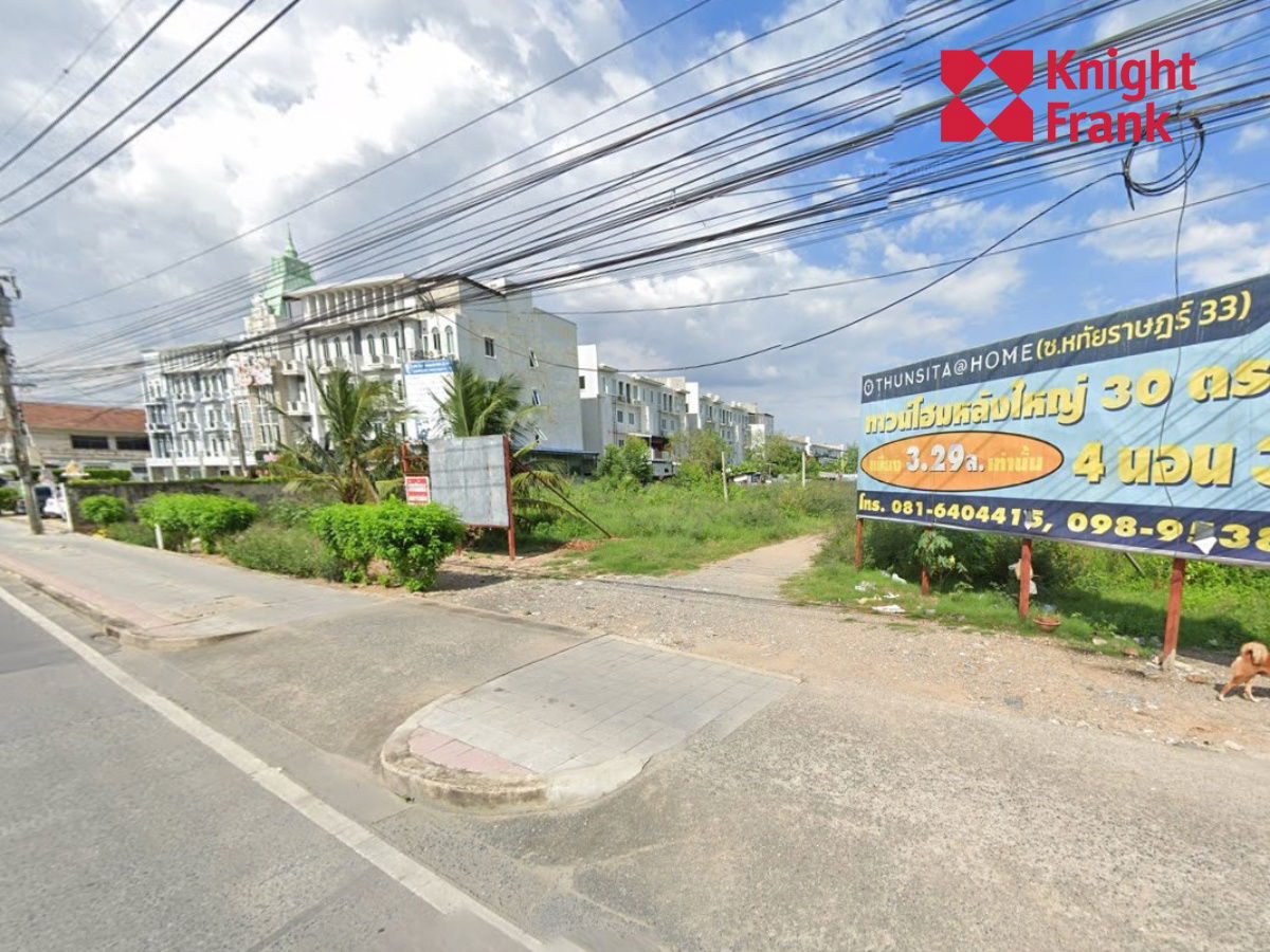 รูป ขายที่ดินทำเลดี 27 ไร่ ติดถนนหทัยราษฎร์ ใกล้บิ๊กซีหทัยราษฎร์ กรุงเทพมหานคร - รูปที่ 2/6