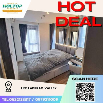 #Z1818💥070868🔥ให้เช่าคอนโด Life Ladprao Valley