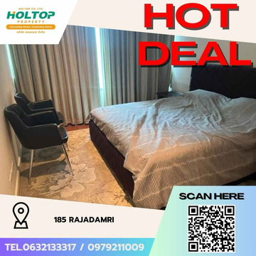 #Z1833💥070868🔥 Condo for rent at 185 Rajadamri