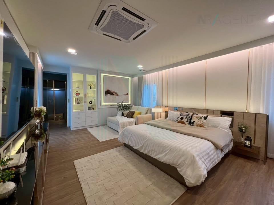 รูป ให้เช่าบ้านเดี่ยว 2 ชั้น มัณฑนา 100+ พระราม 2 - บางขุนเทียน 6 ห้องนอน 7 ห้องน้ำ - รูปที่ 5/8