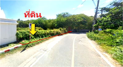 ที่ดิน บางละมุง ชลบุรี : ขายที่ดินติดทะเล ติดถนนพัทยา นาเกลือ 4ไร่ 3 งาน 50 ตารางวา ใกล้ปราสาทสัจธรรม เหมาะกับทำรีสอร์ท โรงแรม