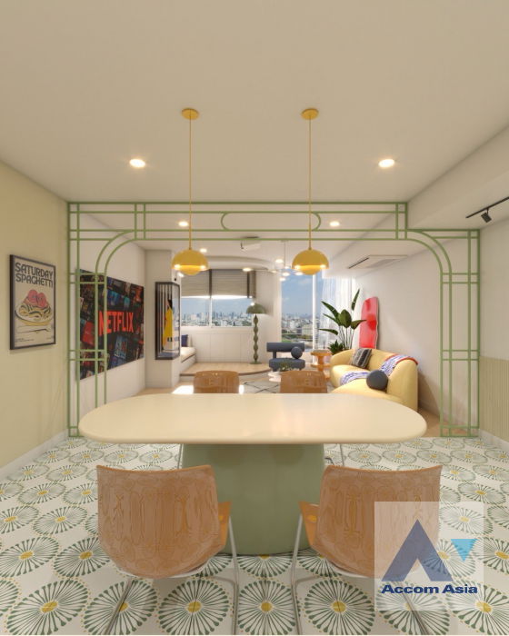 picture 🔼🔽 AccomA 📩 Newly renovated,Fully Furnished 2 BR Condominium @Supalai Place   (AA44421) - 2/14