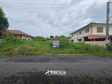 รูป ที่ดินในหมู่บ้านเมืองเอกบางปู ซอยเทศบาลบางปู85 เนื้อที่ 90 ตารางวา - รูปที่ 4/5