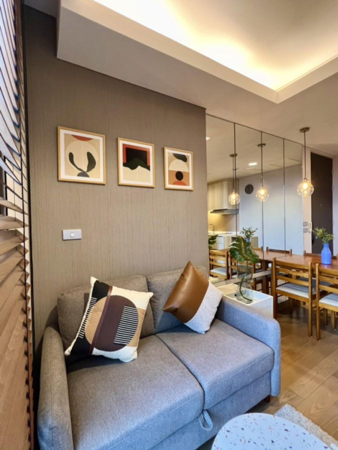 picture WS2098 🔥For rent: The Lumpini 24 Sukhumvit 🔥 Corner room, fully furnished, ready to move in, only 34,000 baht/month - 7/28