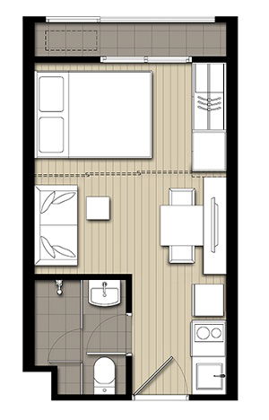 picture IDEO Mobi Sukhumvit Eastgate, Studio room - condo for sale near BTS Bang-na - 19/19