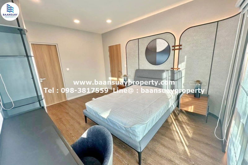 รูป ให้เช่า บ้านเดี่ยว 2 ชั้น มัณฑนา บางนา กม.15 บ้านใหม่ไม่เคยเข้าอยู่ - รูปที่ 10/15