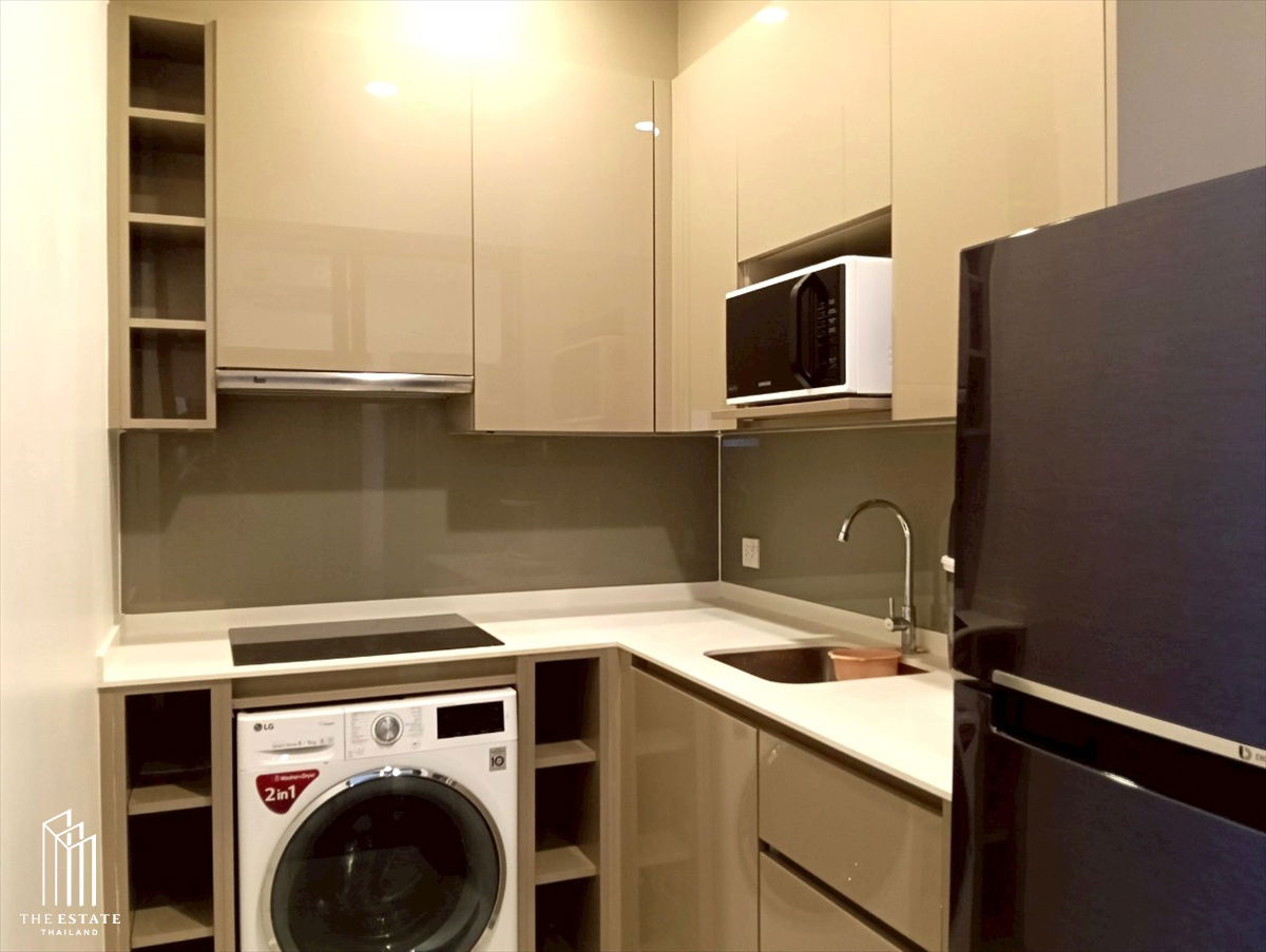 รูป For rent Whizdom Essence ใกล้ BTS ปุณณวิถี ชั้นสูง วิวโล่ง 51.6 sq.m. 2 bedroom @35,000 Baht - รูปที่ 4/8