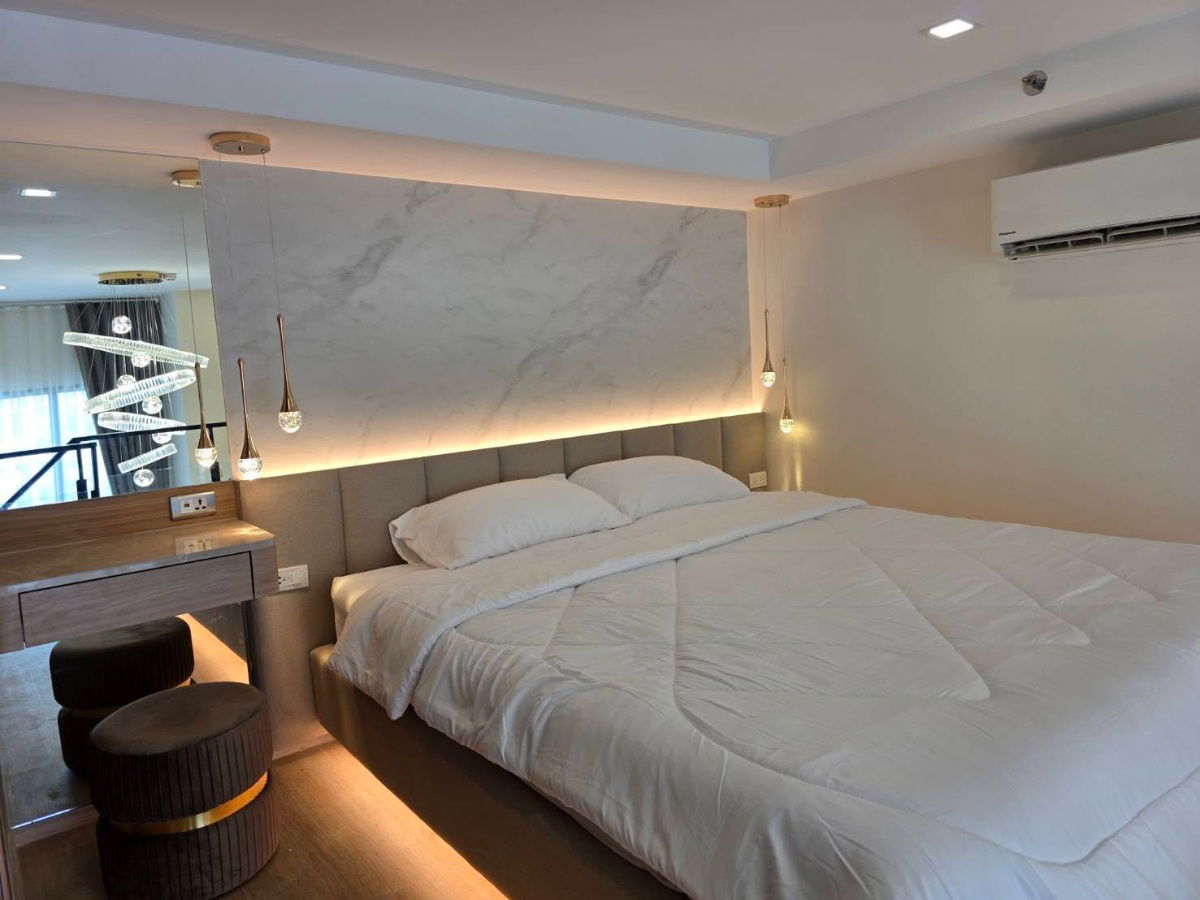 picture WS2090 ✨ The Rich Rama 9 – Srinakarin ✨ Loft Duplex, high ceiling, only 24,500 baht/month - 4/23