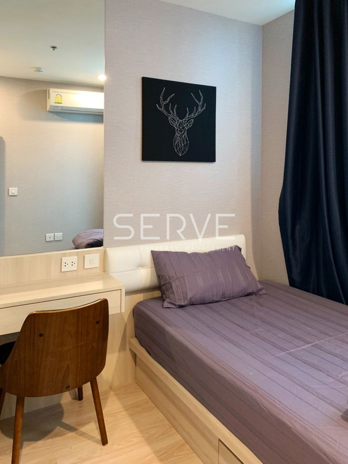 picture Corner Unit 2 Beds Nice Room Fully furnished Good Location Close to  MRT Thailand Cultural Centre Station, 80 m. @ Noble Revolve Ratchada - 4/7