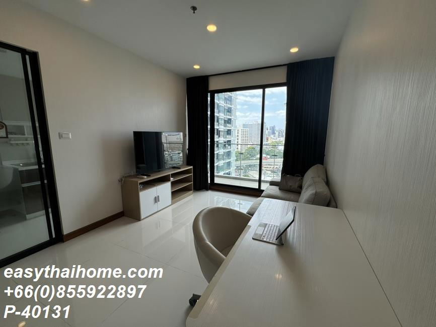 picture P-40131 Condo for rent Supalai Premier Charoen Nakhon fully furnished (Confirm again when visit).  - 8/9