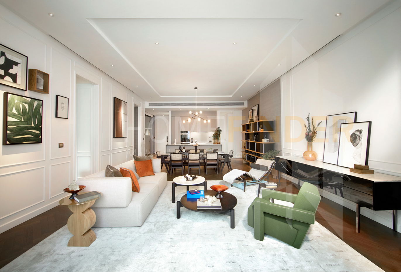 รูป Dusit Residences 4 bedrooms, for sale - รูปที่ 3/8