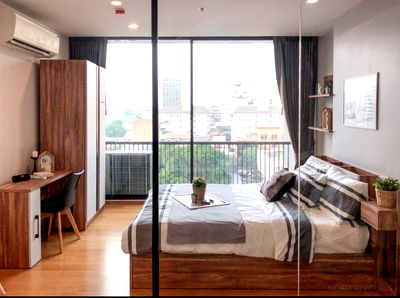 Condos for rent : Forrent Noble Revo (Sathorn-Silom) – 1 BED (34SQM) 200m from BTS Surasak Floor 9th 