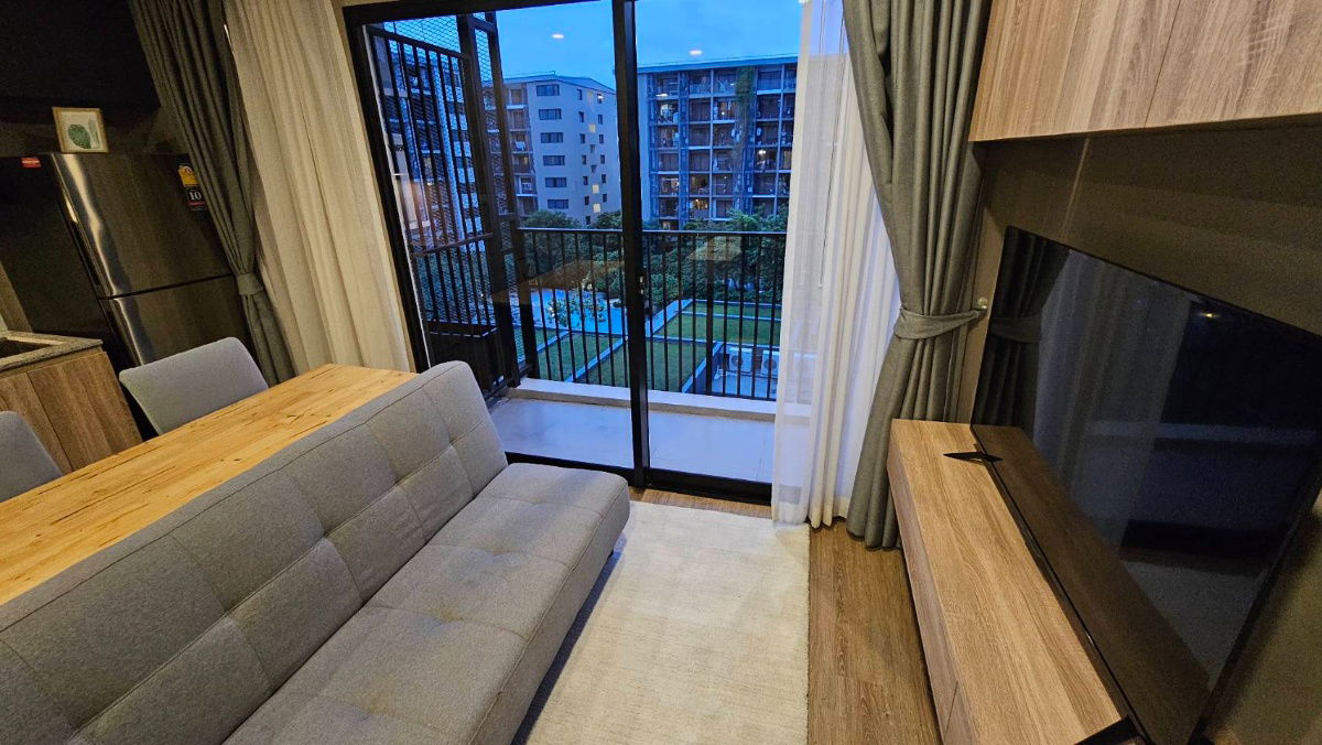 picture Rent Blossom Condo @ Sathorn - Charoenrat, Floor 5, 30 sq.m., beautiful view, furniture - complete electrical appliances   - 7/13